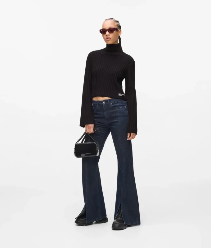 Plissierter Pullover Plissierter Pullover