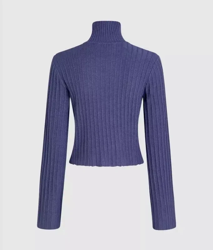 Plissierter Pullover Plissierter Pullover