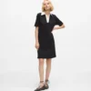 Polo-Kleid mit charakteristischem Kragen Polo-Kleid mit charakteristischem Kragen