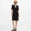 Polo-Kleid mit charakteristischem Kragen Polo-Kleid mit charakteristischem Kragen