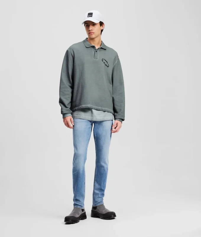 POLO-SWEATSHIRT