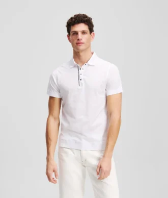 POLOSHIRT MIT DRUCKKNÖPFEN