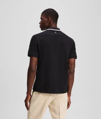 POLOSHIRT MIT KONTRASTREISEN