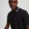 POLOSHIRT MIT KONTRASTREISEN