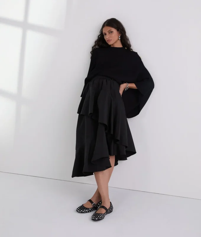 PONCHO AUS RIPPSTRICK PONCHO AUS RIPPSTRICK