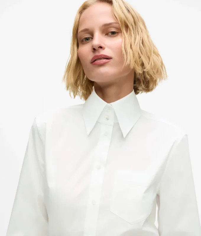 Popeline-Bluse Popeline-Bluse