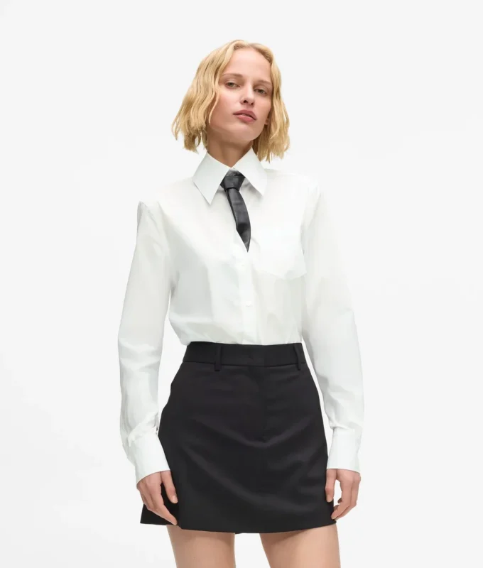 Popeline-Bluse Popeline-Bluse