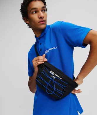 PRAKTISCHE GÜRTELTASCHE MIT KORDELZIEHERSCHLINGE