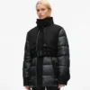 Pufferjacke aus Wollmischung