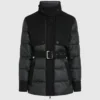 Pufferjacke aus Wollmischung