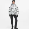 Pufferjacke mit durchgehendem Monogramm