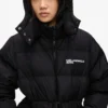 PUFFERJACKE MIT GÜRTEL