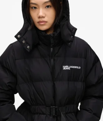 PUFFERJACKE MIT GÜRTEL