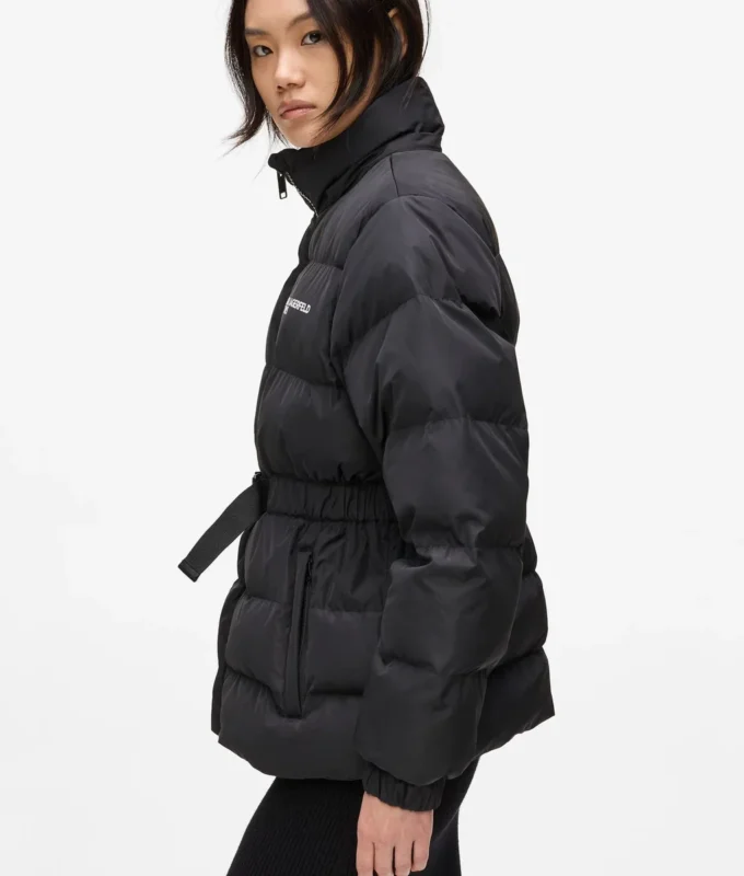 PUFFERJACKE MIT GÜRTEL