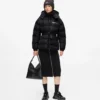 PUFFERJACKE MIT GÜRTEL