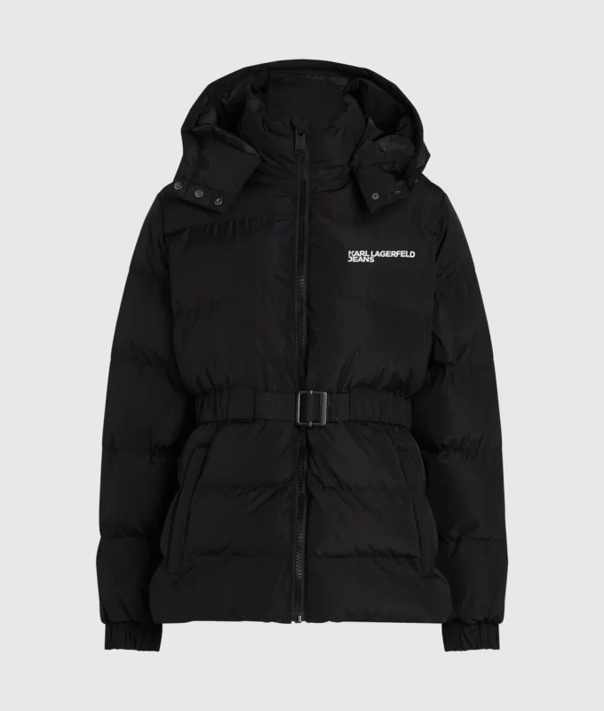 PUFFERJACKE MIT GÜRTEL