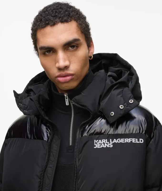 Pufferjacke mit Logo Pufferjacke mit Logo