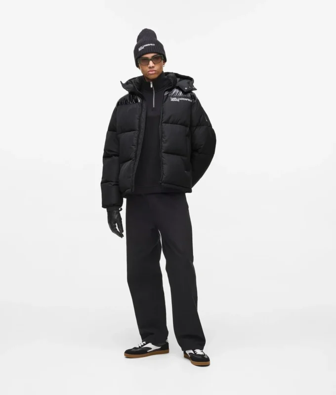 Pufferjacke mit Logo Pufferjacke mit Logo
