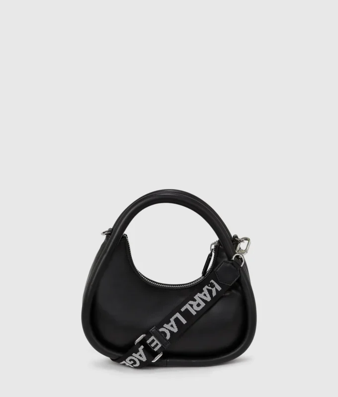 Puffige Handtasche mit Henkel