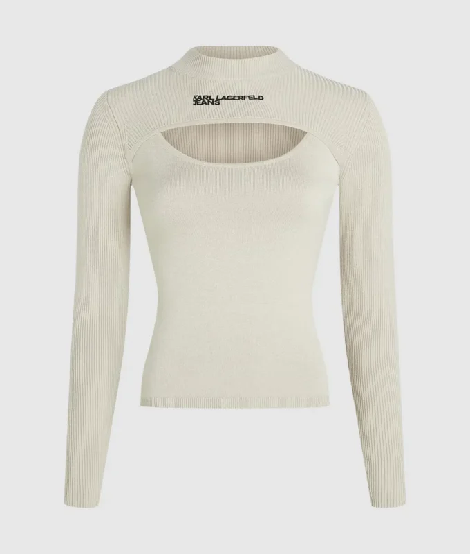Pullover mit Ausschnitt Pullover mit Ausschnitt