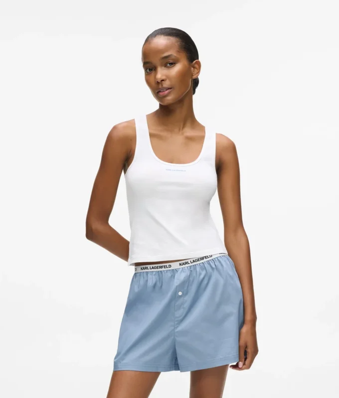 Pyjama-Set aus Tanktop und Shorts