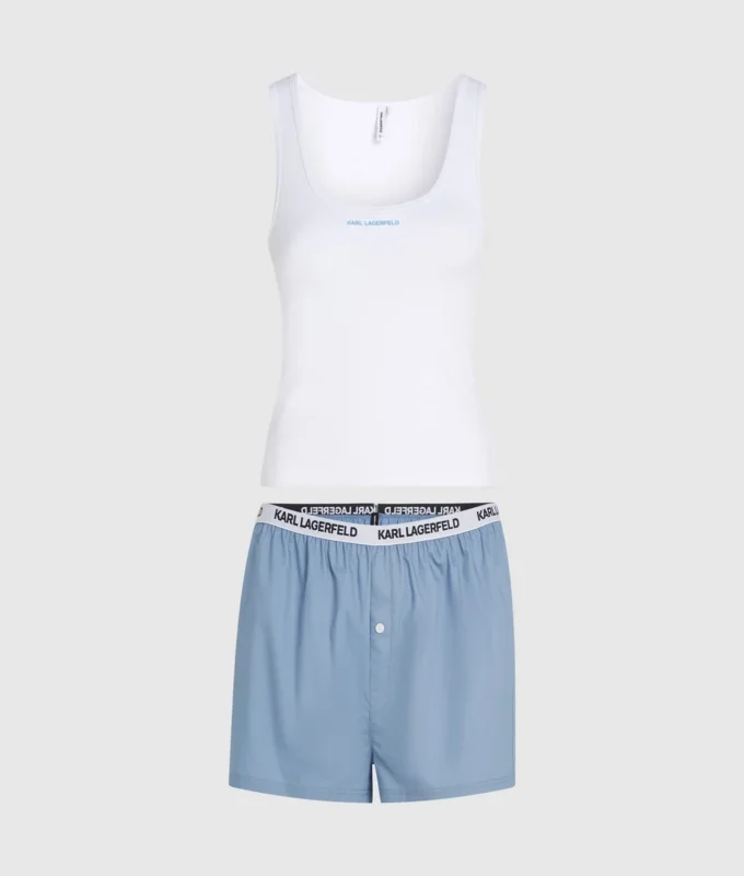 Pyjama-Set aus Tanktop und Shorts