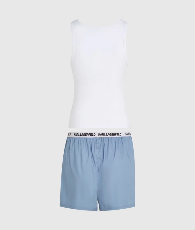Pyjama-Set aus Tanktop und Shorts