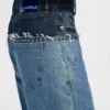Relaxed-Fit-Jeans mit Farbblock