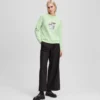 RHINESTONE IKON KARL & CHOUPETTE SWEATSHIRT RHINESTONE IKON KARL & CHOUPETTE SWEATSHIRT
