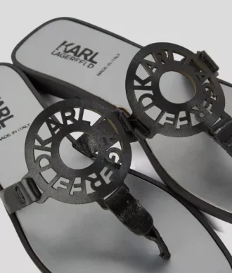 RING LOGO SANDALS