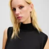 ÄRMELLOSES SATIN-TOP ÄRMELLOSES SATIN-TOP