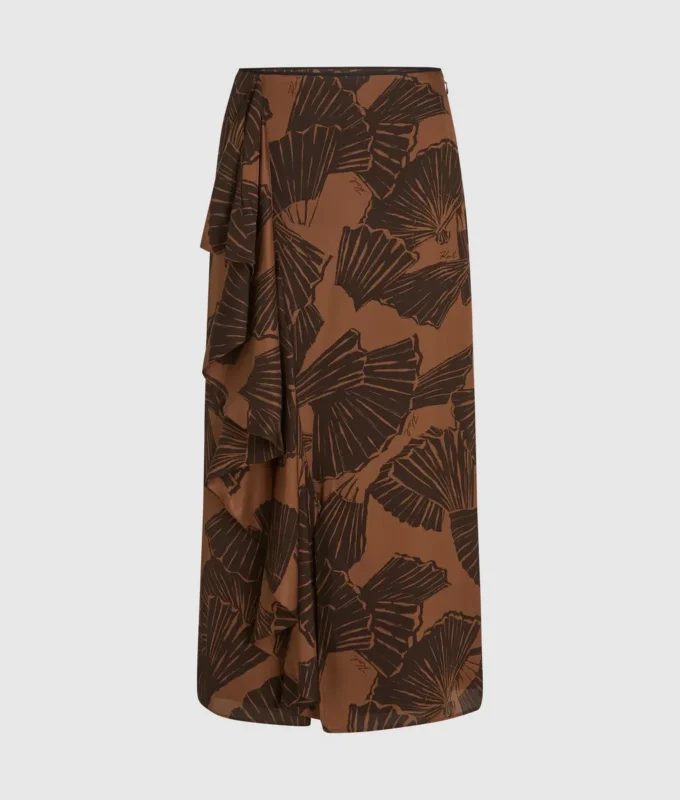 Rock mit Fächerprint Rock mit Fächerprint