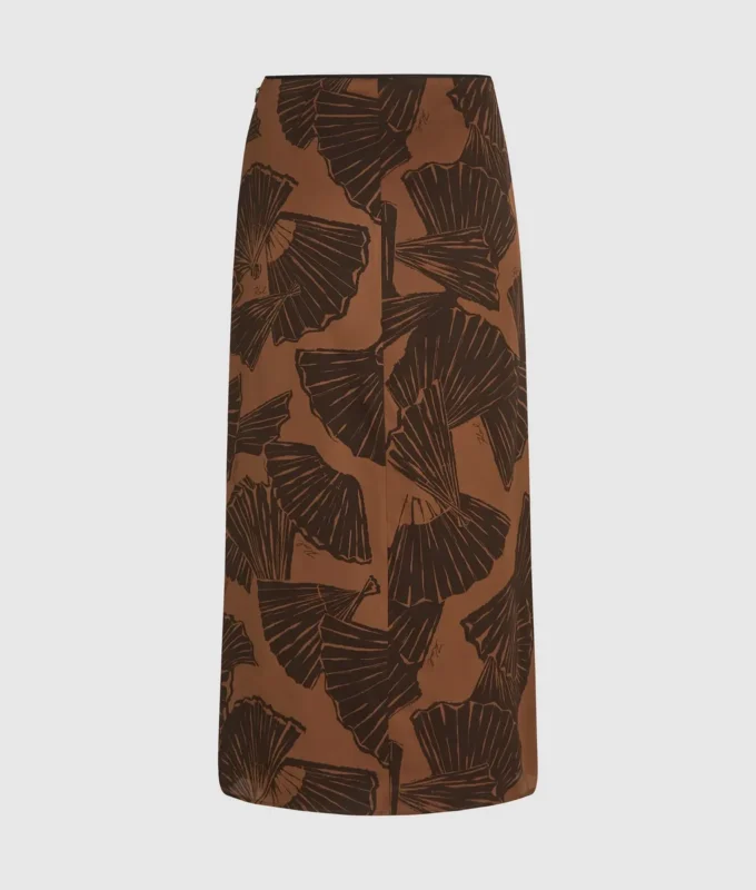 Rock mit Fächerprint Rock mit Fächerprint