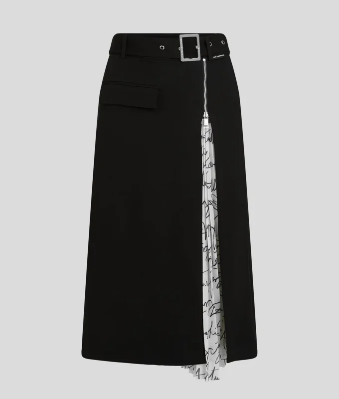 ROCK MIT PLISSEEDETAILS ROCK MIT PLISSEEDETAILS