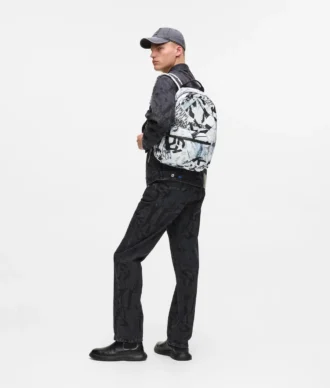 Rucksack mit durchgehendem Grafikprint Rucksack mit durchgehendem Grafikprint