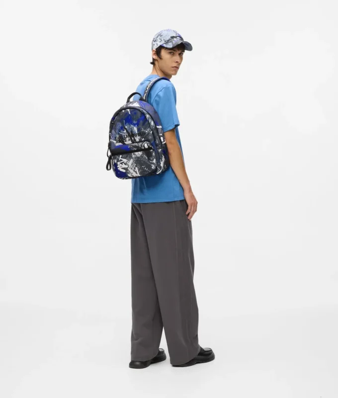 Rucksack mit Graffiti-Print