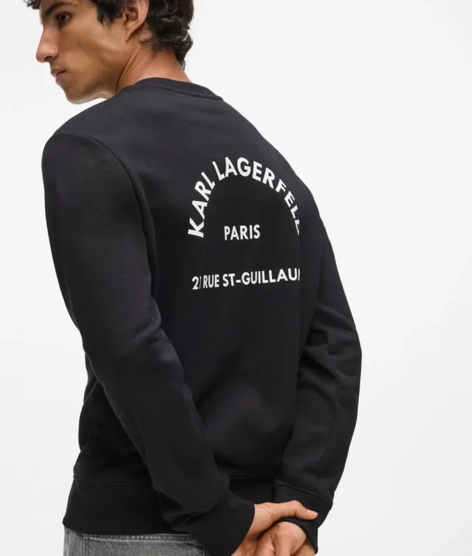 Rue St-Guillaume Sweatshirt in regulärer Passform Rue St-Guillaume Sweatshirt in regulärer Passform