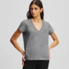 RUE ST-GUILLAUME T-SHIRT MIT V-AUSSCHNITT
