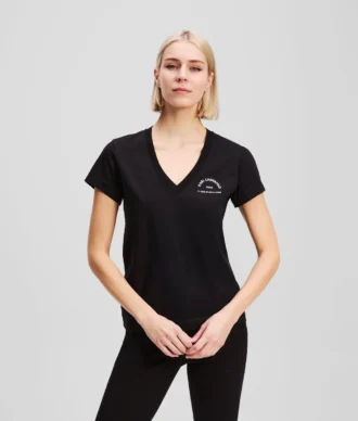 RUE ST-GUILLAUME T-SHIRT MIT V-AUSSCHNITT