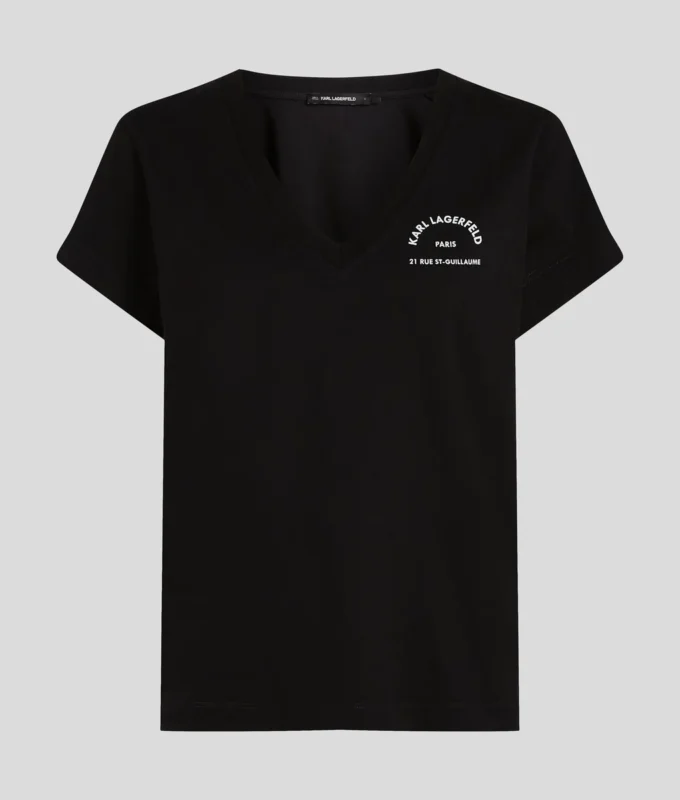 RUE ST-GUILLAUME T-SHIRT MIT V-AUSSCHNITT