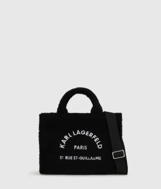 Rue St-Guillaume Tote Bag aus Kunstfell
