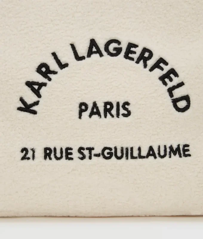 Rue St-Guillaume Tote Bag aus Kunstfell