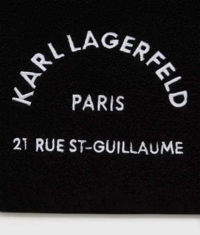 Rue St-Guillaume Tote Bag aus Kunstfell