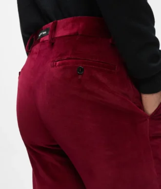 Samt-Hose