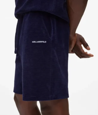 Samtige Pyjamashorts
