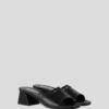 SANDALEN MIT AUSGESCHNITTENEM ABSATZ