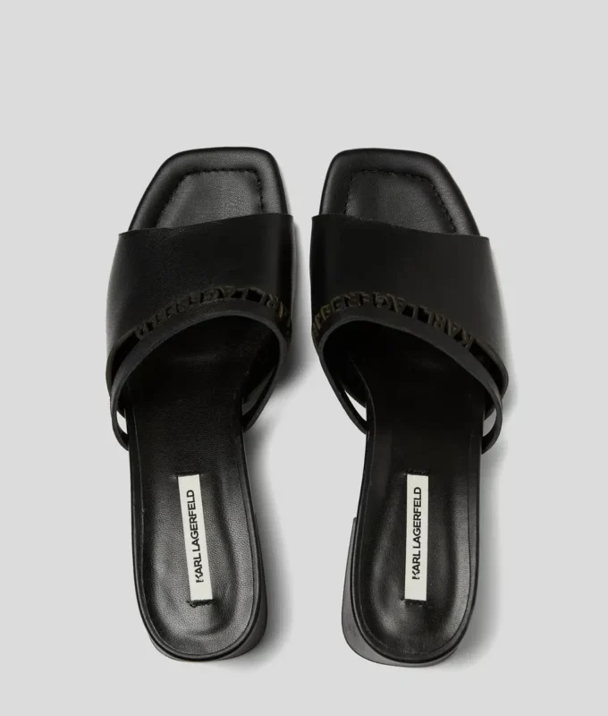 SANDALEN MIT AUSGESCHNITTENEM ABSATZ