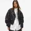 Satin-Bomberjacke Satin-Bomberjacke