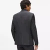 Satin-Kragen-Blazer