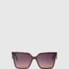 Schlanke geometrische Sonnenbrille Schlanke geometrische Sonnenbrille